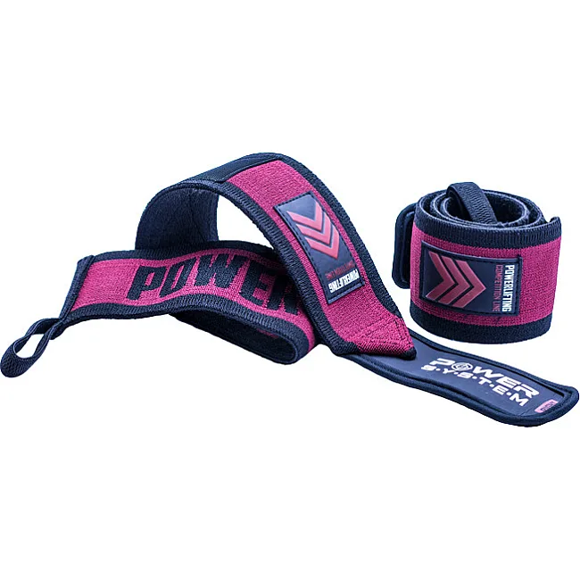 Бинты для запястий (кистовые бинты) Power System PS-3530 Wrist Wraps Extreme Red