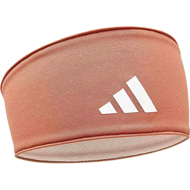Повязка на голову женская Adidas Reversible Headband коричневый