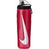 Пляшка для води Nike REFUEL BOTTLE LOCKING LID 24 OZ червоний, чорний, сріблястий 709 мл