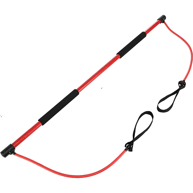 Палка гимнастическая с эспандерами Gym Stick для фитнеса SP-SPORT
 F-931 1,3м