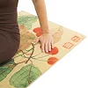 Полотенце-коврик для йоги
 нескользящий  BLOOM YOGA TOWEL LB7091 BEGONIA (Коричневый)