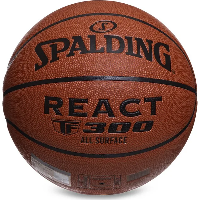 Баскетбольный мяч
 SPALDING REACT TF300 76846Y
 7