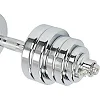 Разборные гантели
 стальные хромированные 35кг SP-SPORT
 TA-8045-35 2шт по 17,5кг хром