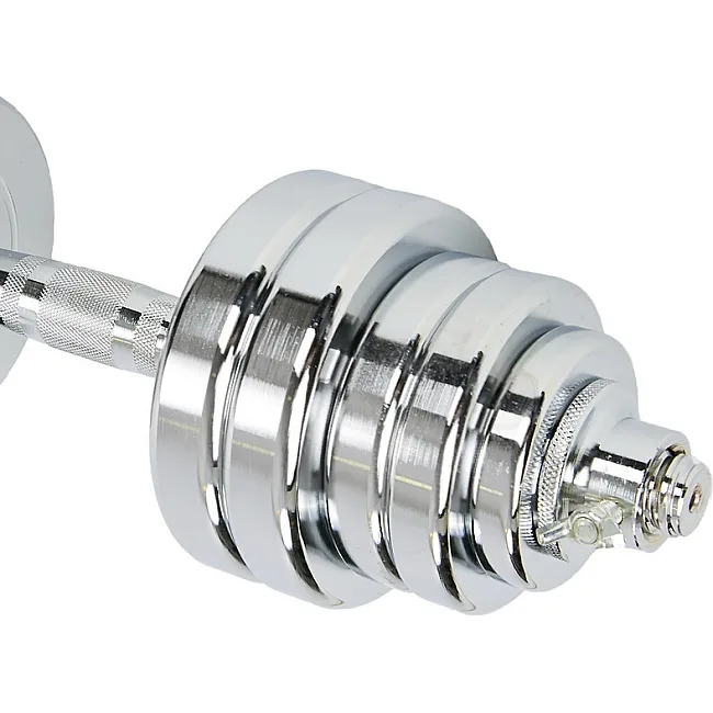 Разборные гантели
 стальные хромированные 35кг SP-SPORT
 TA-8045-35 2шт по 17,5кг хром
