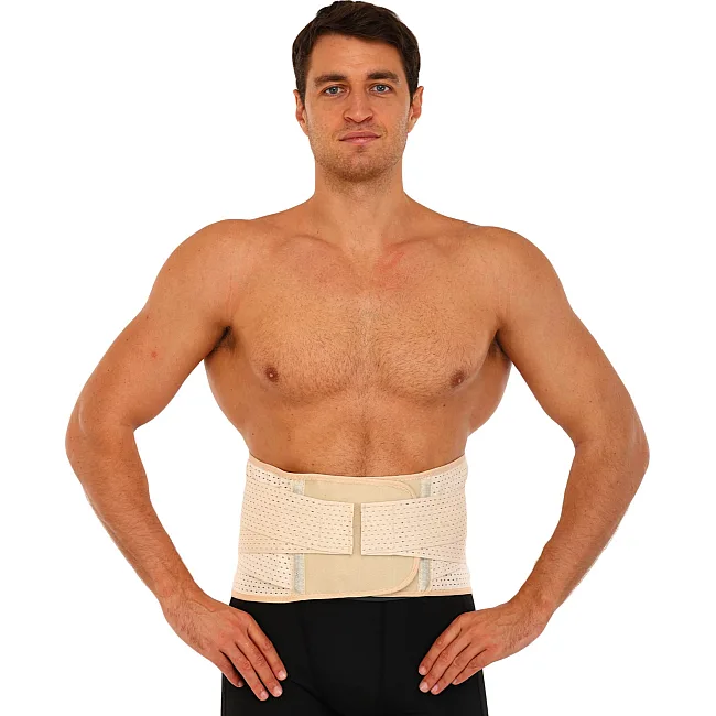 Пояс корсет для поддержки поясницы SP-SPORT
 BACK SUPPORT SB-6819