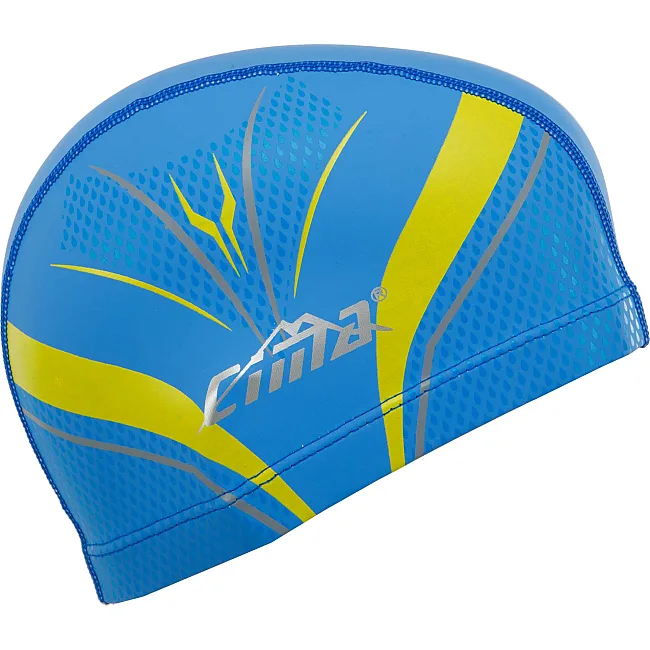 Шапочка для бассейна
 текстильная с покрытием PU CIMA PL-2995 (Разные цвета)