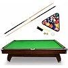 Більярдний стіл THUNDER BOLD-BROWN 7FT, 214 х 122 х 81 см