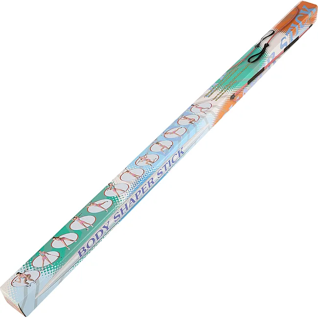 Палка гимнастическая с эспандерами Gym Stick для фитнеса SP-SPORT
 F-931 1,3м