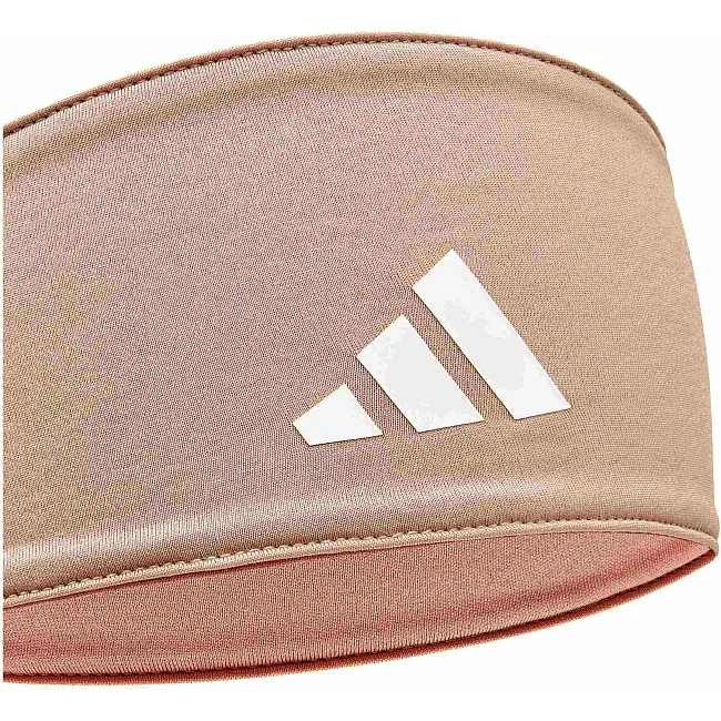 Повязка на голову женская Adidas Reversible Headband коричневый