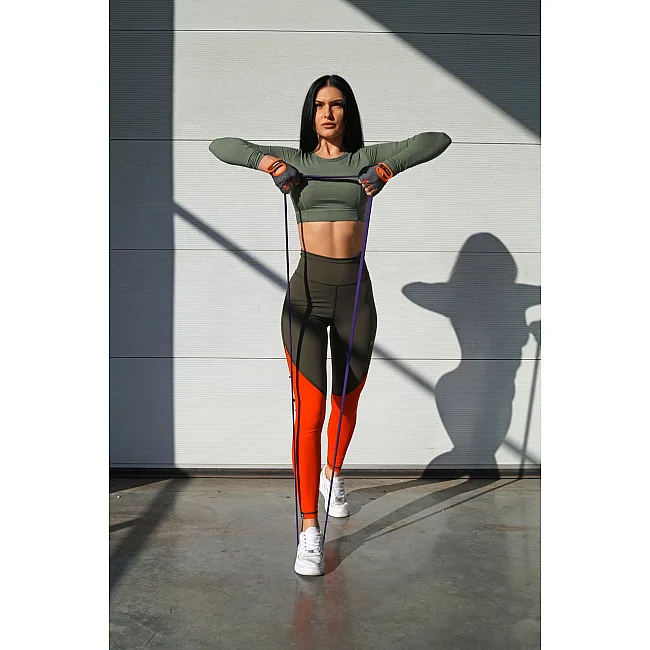 Эспандер-петля (резинка для фитнеса и кроссфита) PowerPlay PP_0015 набор 4шт. сопротивление 5-45кг. (суммарно 114кг.)