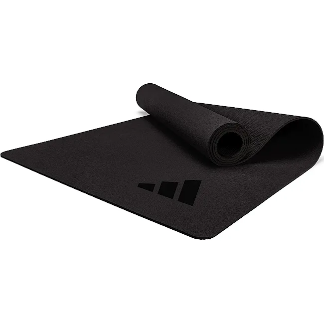 Коврик для йоги Adidas Premium Yoga Mat черный 176 х 61 х 0,5 см