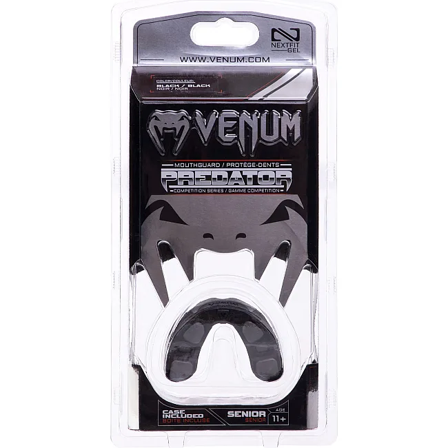 Капа для бокса
 двухслойная VENUM PREDATOR VN0621-114 (Черный)