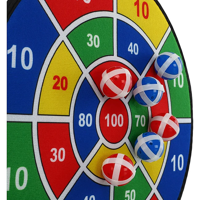Дартс
 6 мячей и мишень VELCRO dartboard BAILI
 BL-612 37cм