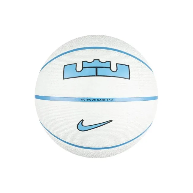 М'яч баскетбольний Nike PLAYGROUND 2.0 8P L JAMES DEFLATED PHANTOM/UNIVERSITY BLUE/BLAC size 7