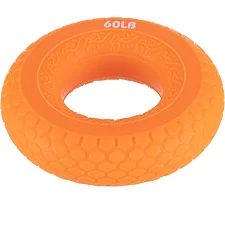 Кистевой эспандер кольцо JELLO FI-2524 1шт ø8см нагрузка 14-35кг (Оранжевый)
