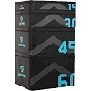 Бокс плиометрический тумба для кроссфита Плиобокс набор 4 бокса LiveUp LP8158 4шт 90х75х15/30/45/60см