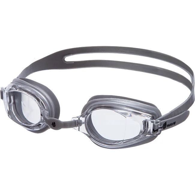 Окуляри для плавання дорослі MADWAVE
 STALKER M041904 (Срібний)