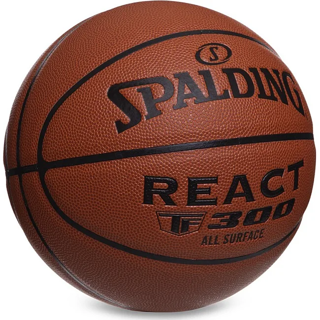 Баскетбольный мяч
 SPALDING REACT TF300 76846Y
 7