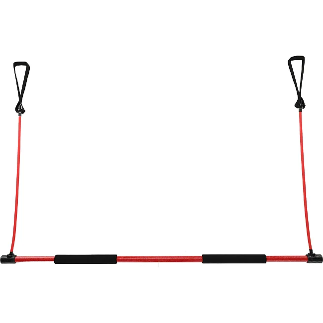 Палка гимнастическая с эспандерами Gym Stick для фитнеса SP-SPORT
 F-931 1,3м
