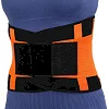 Пояс корсетный для спорта Экстрим Пауэр Белт (extreme power belt) FIT NOW BC-3456 (Оранжевый)