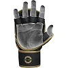 Перчатки для рукопашного боя ММА RDX F6 KARA Matte Golden Plus
