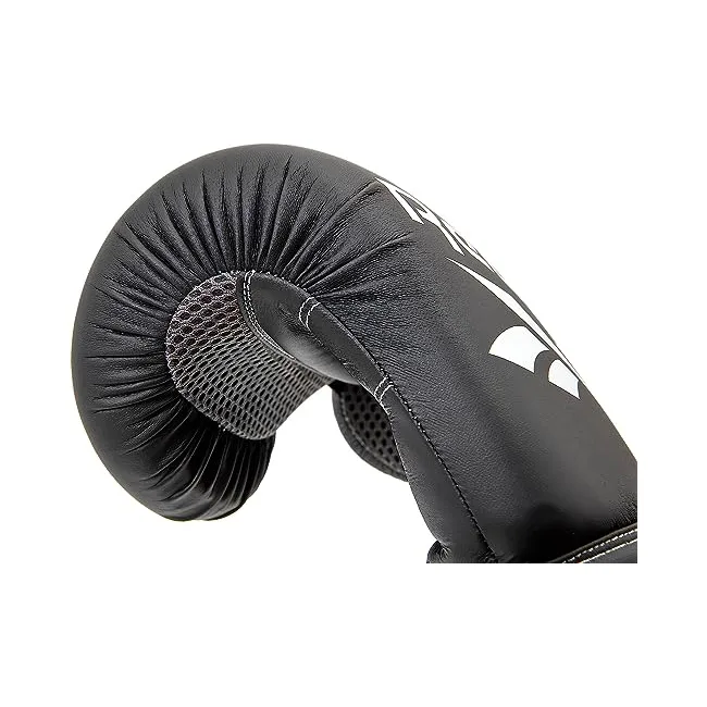 Боксерские перчатки Reebok Boxing Gloves черный, белый Муж 10 унций