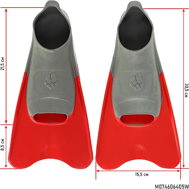 Короткие ласты для тренировок
 MADWAVE
 M074606405W
 38-39