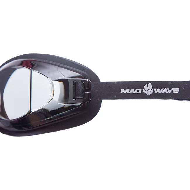 Окуляри для плавання дорослі MADWAVE STALKER M041904 (Чорний)