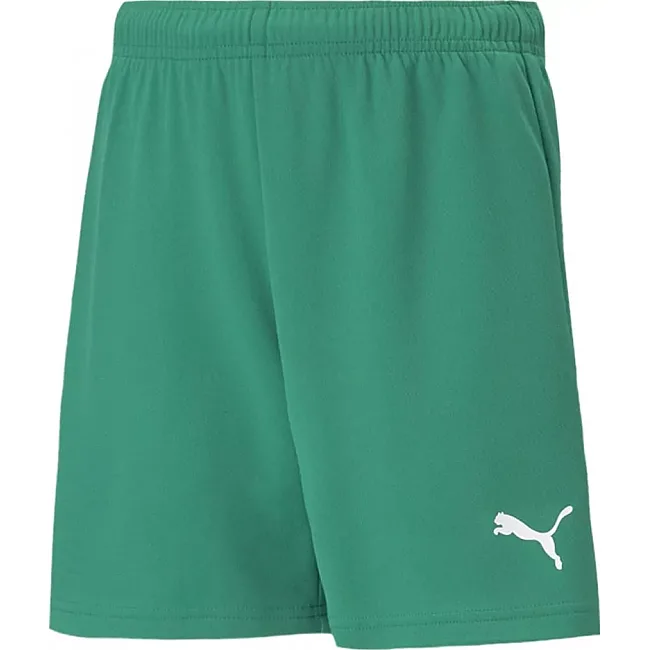 Детские шорты Puma teamRISE Short Jr зеленый