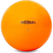 М'яч для художньої гімнастики ZELART RG200 ø20см (Помаранчевий)