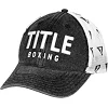 Бейсболка Title Boxing Distressed Adjustable Mesh Cap Black