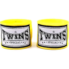 Бинты боксерские TWINS Cotton CH5 Yellow