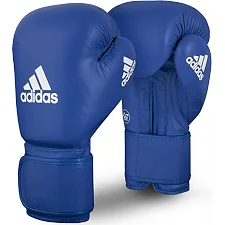 Боксерські рукавиці Adidas з ліцензією AIBA (синій, AIBAG1)