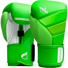 Боксёрские перчатки HAYABUSA T3 Neon Green