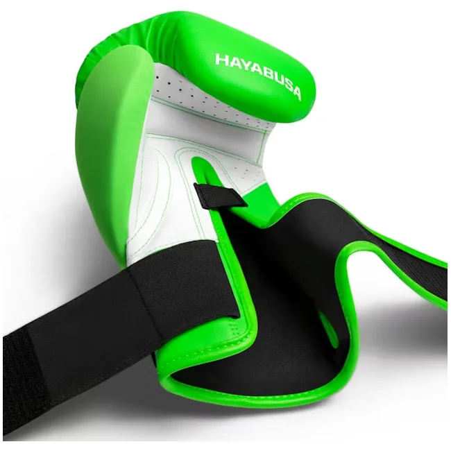 Боксёрские перчатки HAYABUSA T3 Neon Green