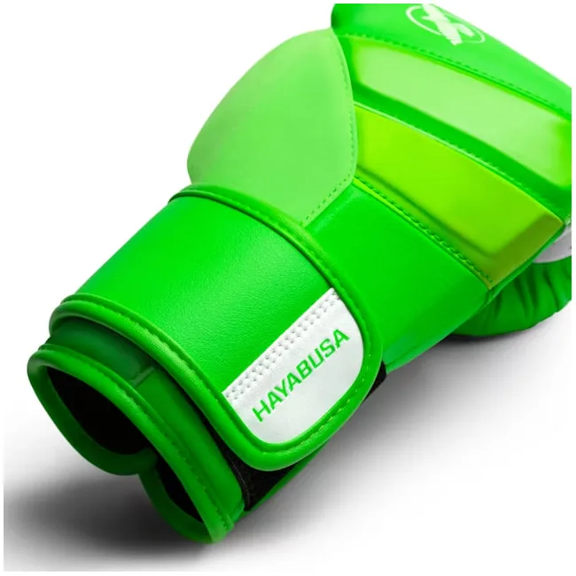 Боксёрские перчатки HAYABUSA T3 Neon Green