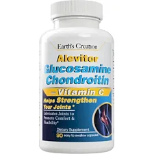 Earths Creation Alevitor GlucУниверсальный amine Chondroitin (150 см 0/1200 см mg) + Vit C - 90 капс