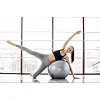 Фитнес мяч (фитбол) POWERPLAY 4001 Ø75см Серебристый + насос