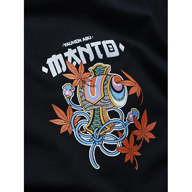 Футболка мужская MANTO x Yauhen Abu Fudo Black