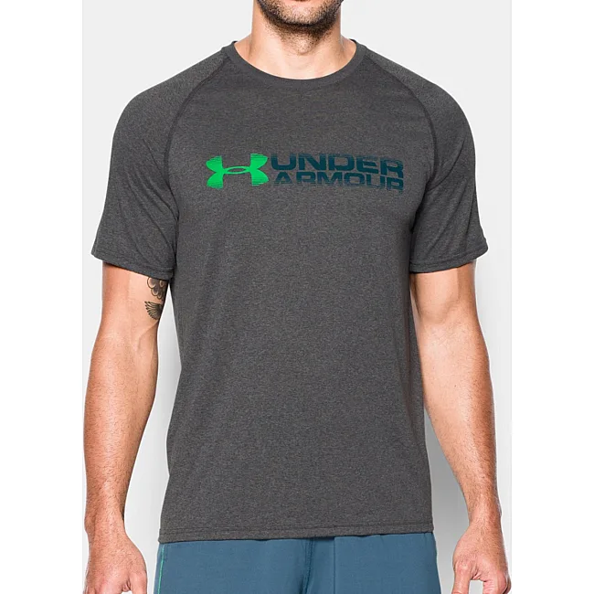 Футболка Under Armour Tech Fade Away T-Shirt Carbon Heather