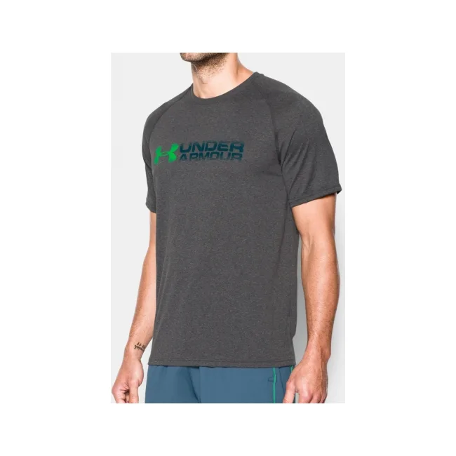 Футболка Under Armour Tech Fade Away T-Shirt Carbon Heather