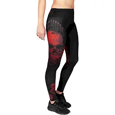Легінси жіночі VENUM Santa Muerte 3.0 Black Red