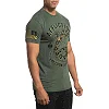 Футболка AFFLICTION Fd Revolutionary A24273 Olive Lava Wash