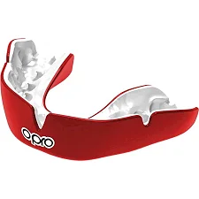 Капа для бокса с индивидуальной подгонкой OPRO Instant Custom Fit Single Color Red White