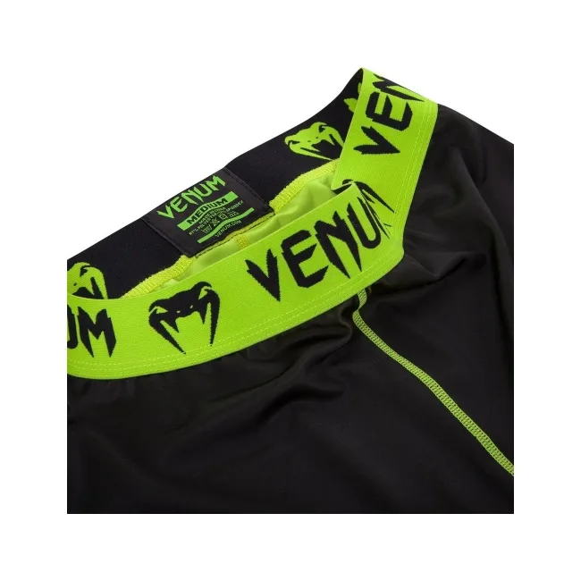Компресійні штани VENUM Fusion Black Yellow