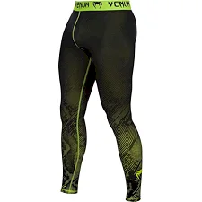 Компресійні штани VENUM Fusion Black Yellow