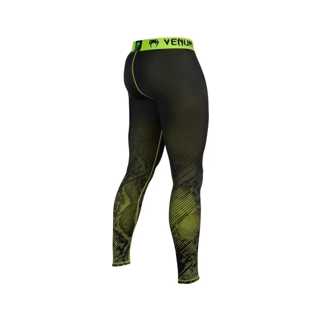 Компресійні штани VENUM Fusion Black Yellow