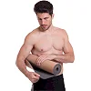 Коврик для йоги пробковый каучуковый ZELART FI-7212 183x61x0,5см