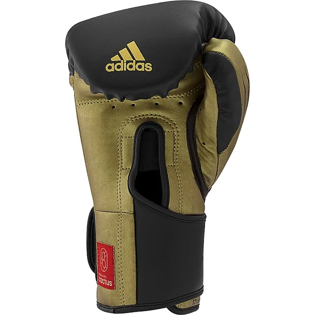 Перчатки боксерские ADIDAS Speed Tilt 350 (черный-золотой) SPD350VTG