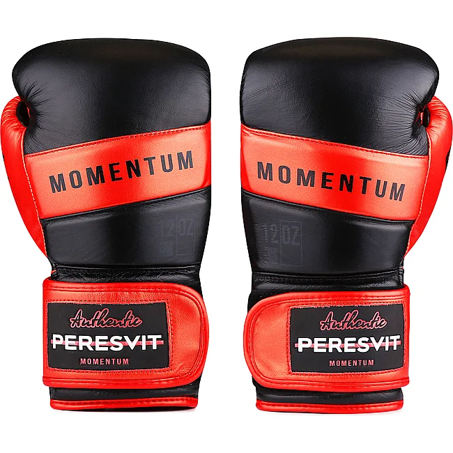 Перчатки для бокса PERESVIT Momentum Black Metalic Orange